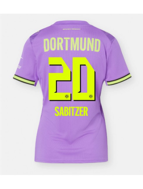 Ženski Nogometna dresi replika Borussia Dortmund Marcel Sabitzer #20 Tretji 2026-27 Kratek rokav Ženski Nogometna dresi replika Borussia Dortmund Marcel Sabitzer #20 Tretji 2026-27 Kratek rokav